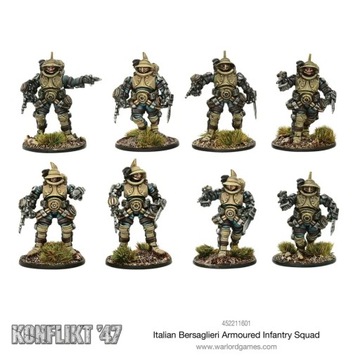 Konflikt 47: Italian Bersaglieri Armoured Infantry Squad 452211601