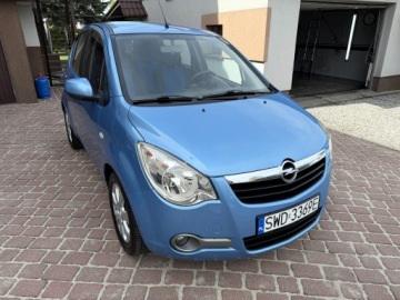 Opel Agila B 1.0 Twinport ecoFLEX 65KM 2008 Opel Agila 1WŁAŚCICIEL 08R ORYGINAŁ LAKIER 1.0Prosta Benzyna 164tyśkm KLIMA, zdjęcie 2
