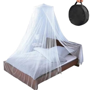 MOSKITIERY MOSKITIERA DO ŁÓŻKA 60*250*1300CM TORBA