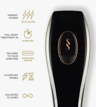 Лазерный эпилятор Smooth Skin Bare Plus IPL, черный