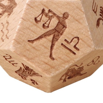 12-сторонние принадлежности для вечеринок, деревянные игральные кости, настольные игры, созвездия, карточные игры