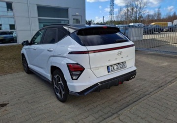 Hyundai Kona I Crossover Facelifting 1.6 T-GDI 198KM 2023 Hyundai Kona Hyundai Kona 1,6 198KM, Salon Polska, N-Line, Gwarancja 2028r., zdjęcie 3