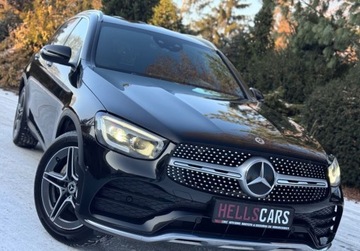 Mercedes GLC C253 SUV Facelifting 2.0 220d 194KM 2020 Mercedes-Benz GLC AMG MiltiBEAM Alu19 Kamera Virtual Navi Ambiente Piekny, zdjęcie 10