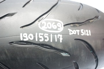 ШИНА BRIDGESTONE BATTLAX 190/55/17 DOT5121