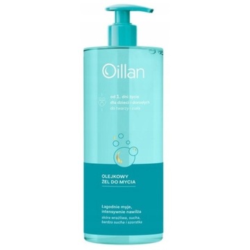 OILLAN Olejkowy żel do mycia 400 ml