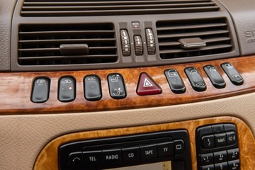 Mercedes Klasa S W220 Sedan 5.0 V8 (500) 306KM 2002 MB w220 S 500 v8 306PS 55AMG Long 120TKM Full Opcja Jak Nowa Gwarancja!, zdjęcie 15