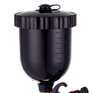 Краскораспылитель AUARITA, 1,7 мм, LVMP LION B, насадка для покраски, 600 мл, черный