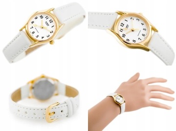Zegarek CASIO dla dziewczynki NA KOMUNIĘ cyfry +BOX+GRAWER +TOREBKA