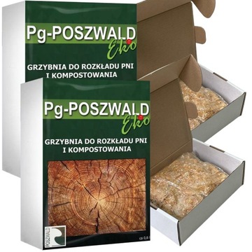 2 x PG POSZWALD EKO GRZYBNIA DO ROZKŁADU PNI DRZEW