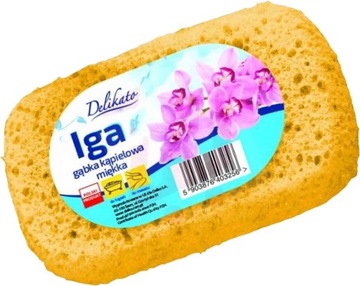 GĄBKA KĄPIELOWA DELIKATO IGA