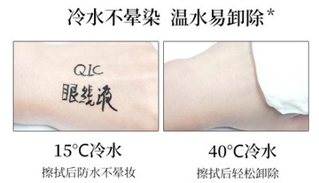 Подводка для глаз QIC Starry Sky Водостойкая, маслостойкая.