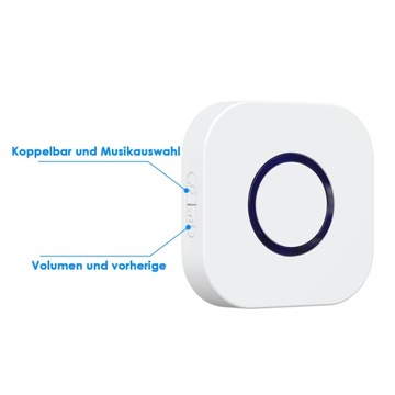 БЕСПРОВОДНОЙ Водонепроницаемый ДВЕРНОЙ ЗВОНОК ДЛЯ ОТ ВОРОТ ДО ДВЕРИ 350M IP44