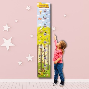 Подарок ко Дню защиты детей — Измеритель роста — Скретч-карта роста Land World