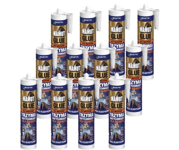 Klej uniwersalny MAMUT Glue 290 ml karton 12 szt