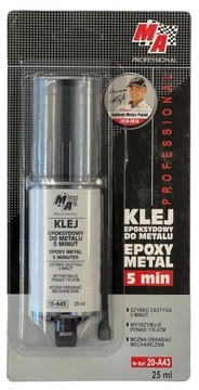 KLEJ EPOKSYDOWY 25ML DO METALU MaPro 5 minut