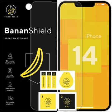Szkło hartowane 9H BananShield do Apple iPhone 14