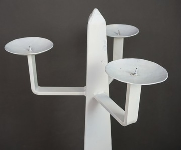 Большой, массивный, ручная работа, подсвечник XXL, уникальный, 110 см, вес 10 кг.