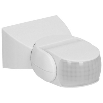 ДАТЧИК ДВИЖЕНИЯ В СУМЕРКАХ НАРУЖНЫЙ НАСТЕННЫЙ СВЕТОДИОДНЫЙ ДЕТЕКТОР РЕГУЛИРУЕМЫЙ БЕЛЫЙ IP65