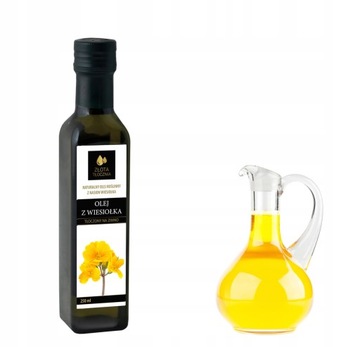 Olej z wiesiołka 250ml zimnotłoczony 100% niefiltrowany z polskich nasion