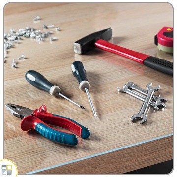 MATA OCHRONNA PODKŁADKA BLAT STÓŁ 2mm 60x170 GRUBA