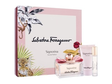 Salvatore Ferragamo Signorina woda perfumowana 100 ml + Body Lotion 50 ml +