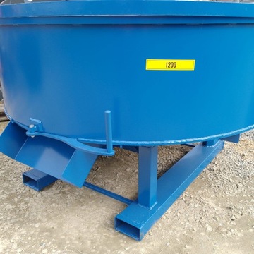 Электрическая бетономешалка 1200л, 7,5кВт.