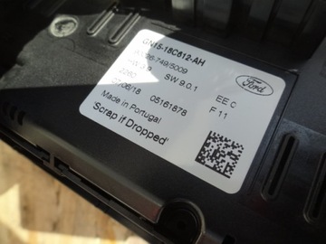 FORD ECOSPORT 2017 FACELIFT PANEL KLIMATIZACE EVROPA