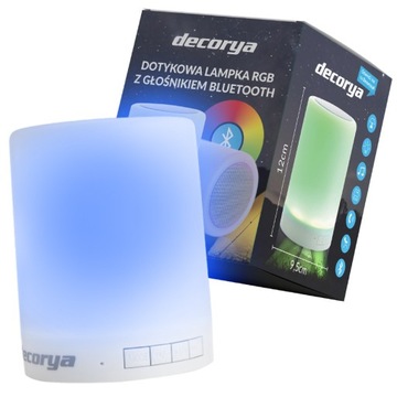 PRZENOŚNY BEZPRZEWODOWY GŁOŚNIK BOOMBOX RGB LED BLUETOOTH JACK AUX PENDRIVE