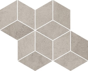Pure City grys romb hex 20,4x23,8 Paradyż-mozaika