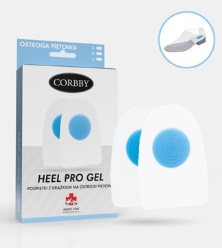 Podpiętki silikonowe na ostrogi HEEL PRO GEL