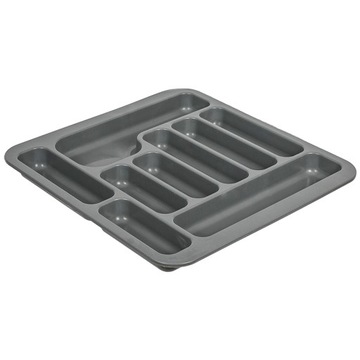 Wkład organizer do szuflad na sztućce JUMBO Szary