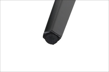 Каркас стола, наклонные ножки, 115х64х72,2, черный, массивный