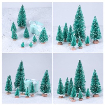 DEKORACJE ŚWIĄTECZNE MINIATUROWA CHOINKA