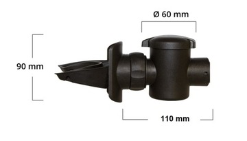 ZBIERACZ ŁAPACZ WODY DESZCZÓWKI SPEEDY 75-110 MM