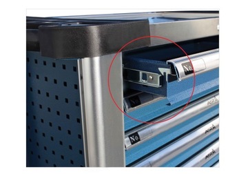 ASTA3607B ИНСТРУМЕНТАЛЬНАЯ ТЕЛЕЖКА ASTA С 7 ЯЩИКАМИ СИНЯЯ, МЕГА ПРОЧНАЯ, ПРОЧНАЯ