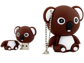 PENDRIVE MIŚ BRĄZOWY ZWIERZĘ PAMIĘĆ USB FLASH 16GB
