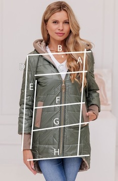 КУРТКА ПЕРЕХОДНАЯ ОСЕННЯЯ ЖЕНСКАЯ АСИММЕТРИЧНАЯ С КАПЮШОНОМ, ДЛИННАЯ, ЛЕГКАЯ XXL