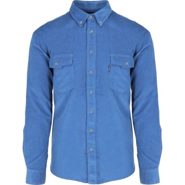 szeroka męska koszula sztruksowa niebieska 2XL_klatka_136cm