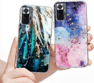 ЧЕХОЛ ДЛЯ XIAOMI REDMI Note 10 PRO GLAMOUR СИЛИКОНОВОЕ СТЕКЛО С БЛЕСКАМИ + СТЕКЛО