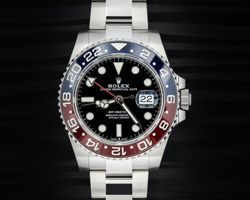 ROLEX GMT MASTER II PEPSI JUBILLE REF.126710BLRO