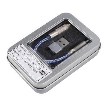CX31993 USB Typ C DAC Wzmacniacz słuchawkowy 3,5 mm dla Androida