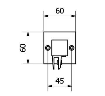 АНТИВИРУСНАЯ КРЫШКА ПРАВАЯ СТОЙКА PLEXI ДЛЯ СТОЛА