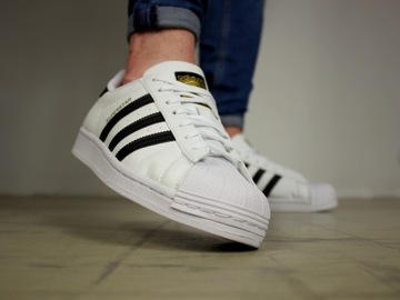 męskie buty Adidas Superstar SKÓRA sportowe