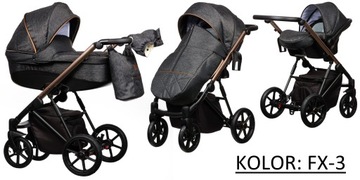 ГОНДОЛЬНАЯ ПРОГУЛКА 3в1 FX Paradise Детская коляска