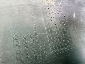 NADKOLE LEWE PRZEDNIE PRZÓD 86815-1H000 KIA CEED I 1 06- HATCHBACK 5D