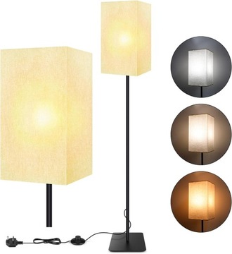 LAMPA STOJĄCA PODŁOGOWA LED 170CM ABAŻUR - REGULACJA