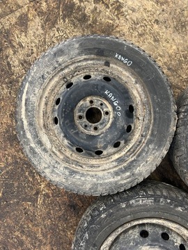 5× DISK OCELOVÝ RENAULT OE 5.5" X 14" 4X100