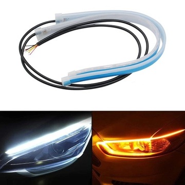 ŚWIATŁA DRL FLEX LED dzienne + płynący kierunek