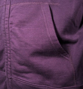 DIESEL bluza REGULAR purple HOOD _ M