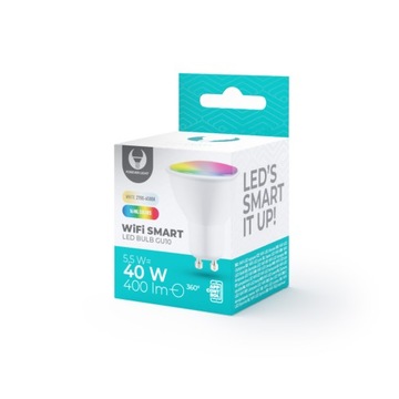 Żarówka LED SMART WIFI GU10 5W Tuya 400lm